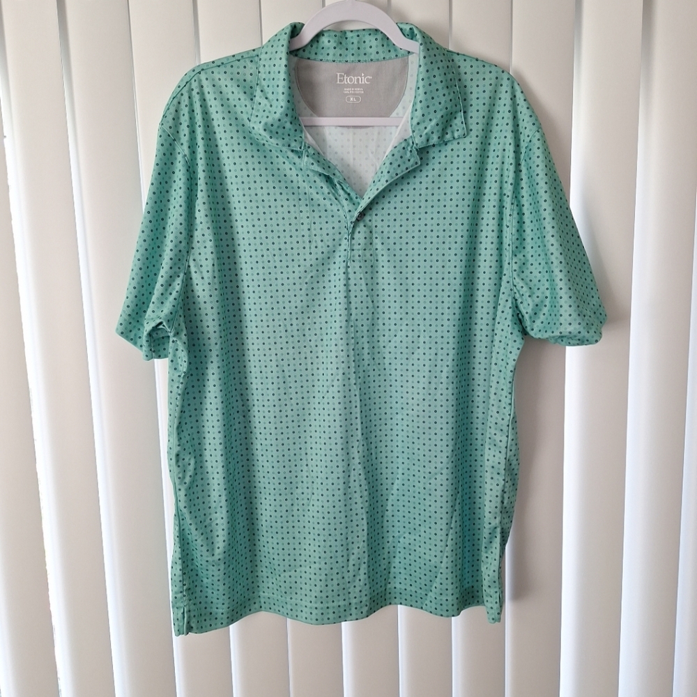 Etonic Geometric Golf Polo Shirt